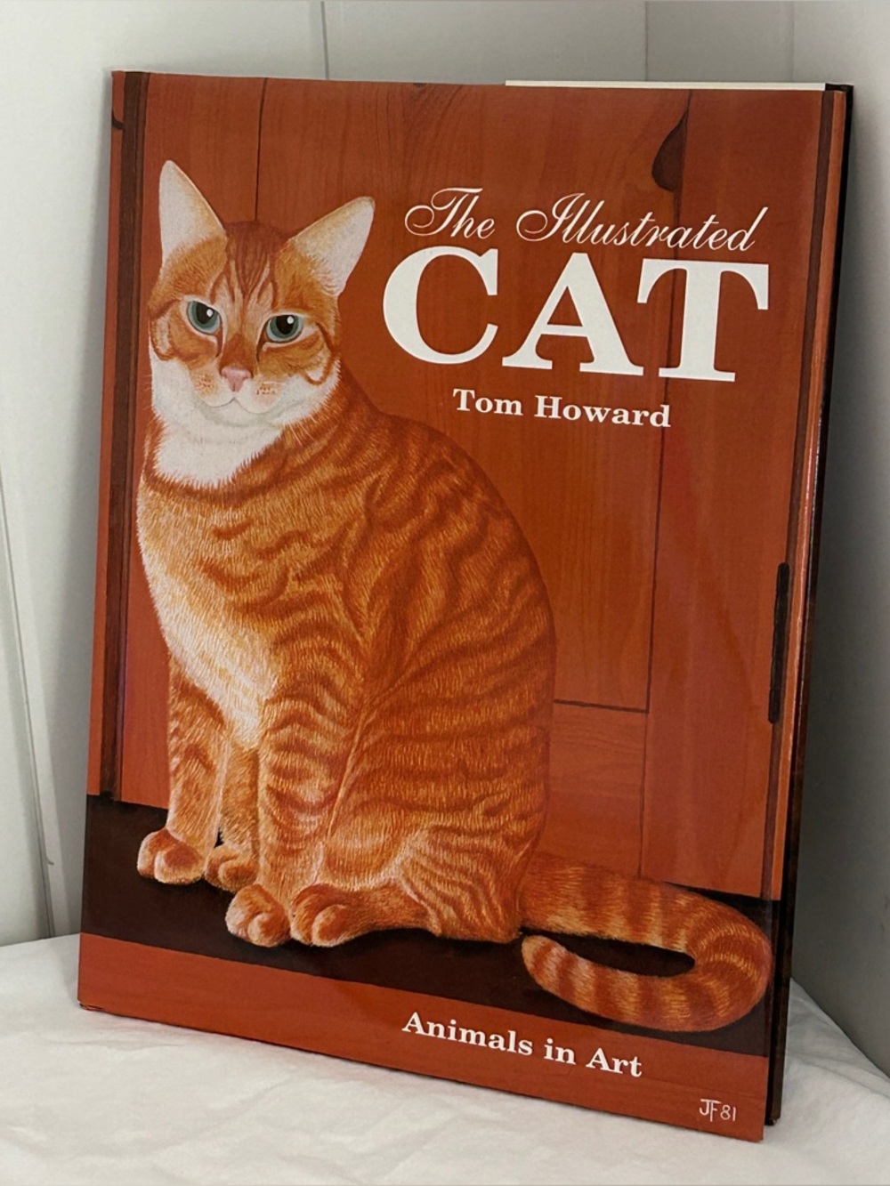 90s Vintage The Illustrated Cat Book Animals in Art cat art history prints 1994